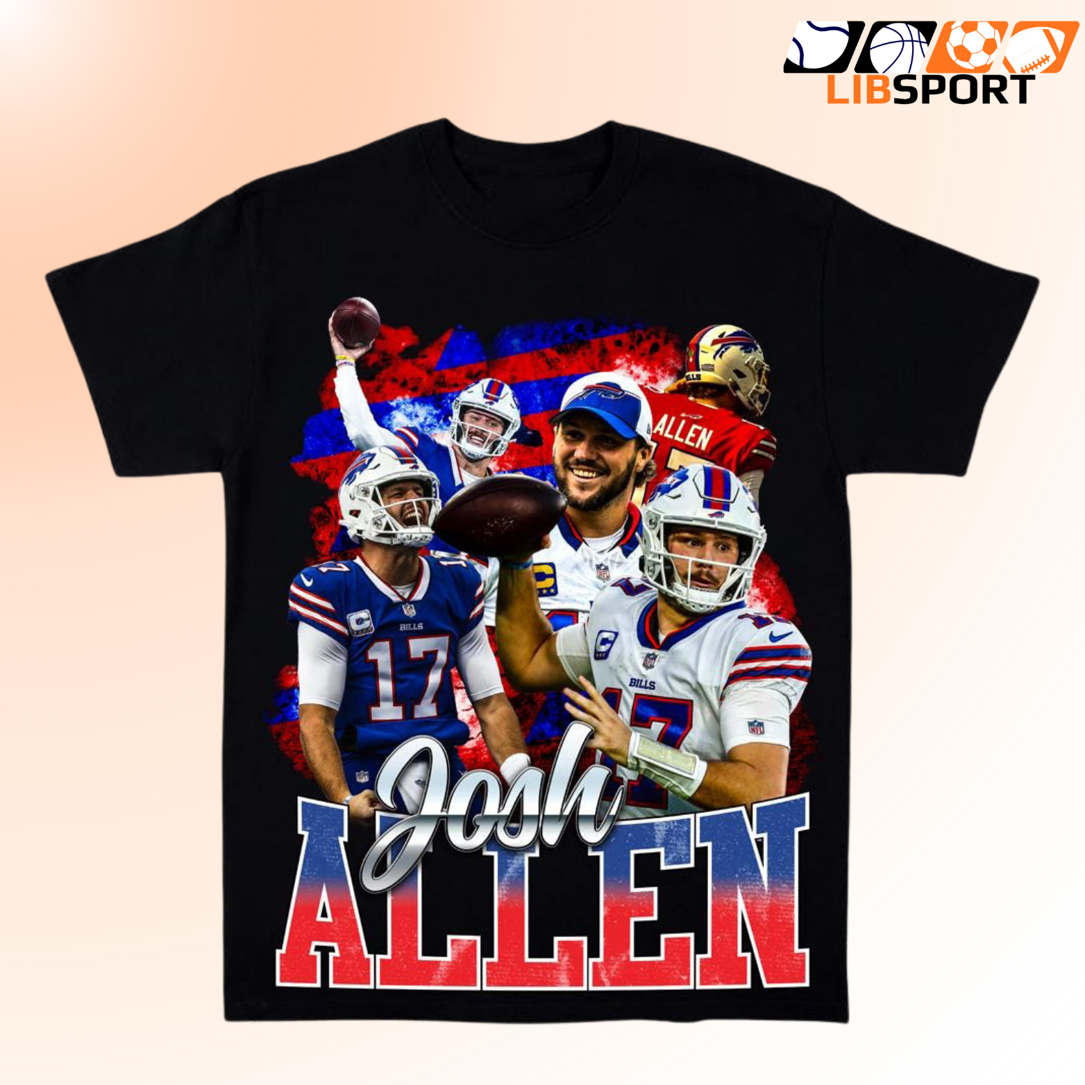 Josh Allen T Shirt, Buffalo Bills Tee, Game Day Shirt